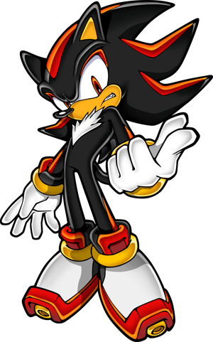 This is the Avatar Image for the Shadow (Jason Griffith, Sonic the Hedgehog games) AI Voice and Text to Speech Generator
